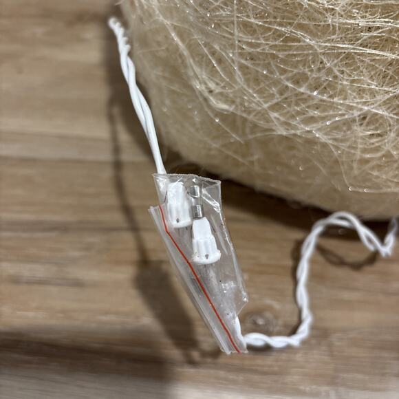 Halloween Light Up White Ghost With Pumpkin Basket Tested & Works 14x17” - Picture 8 of 14